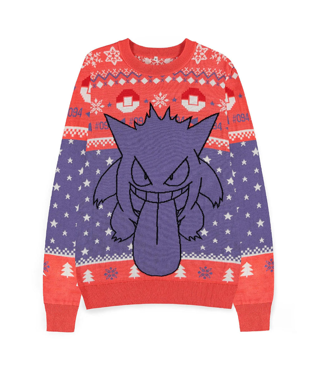Pokémon Weihnachtspullover Gengar