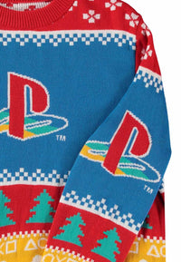 PlayStation Weihnachtspullover Classic Logo