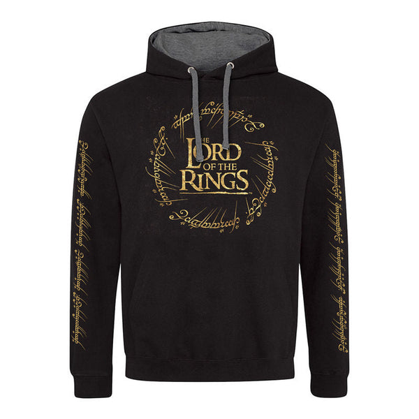 Der Herr Der Ringe Kapuzenpullover Gold Foil Hoodie