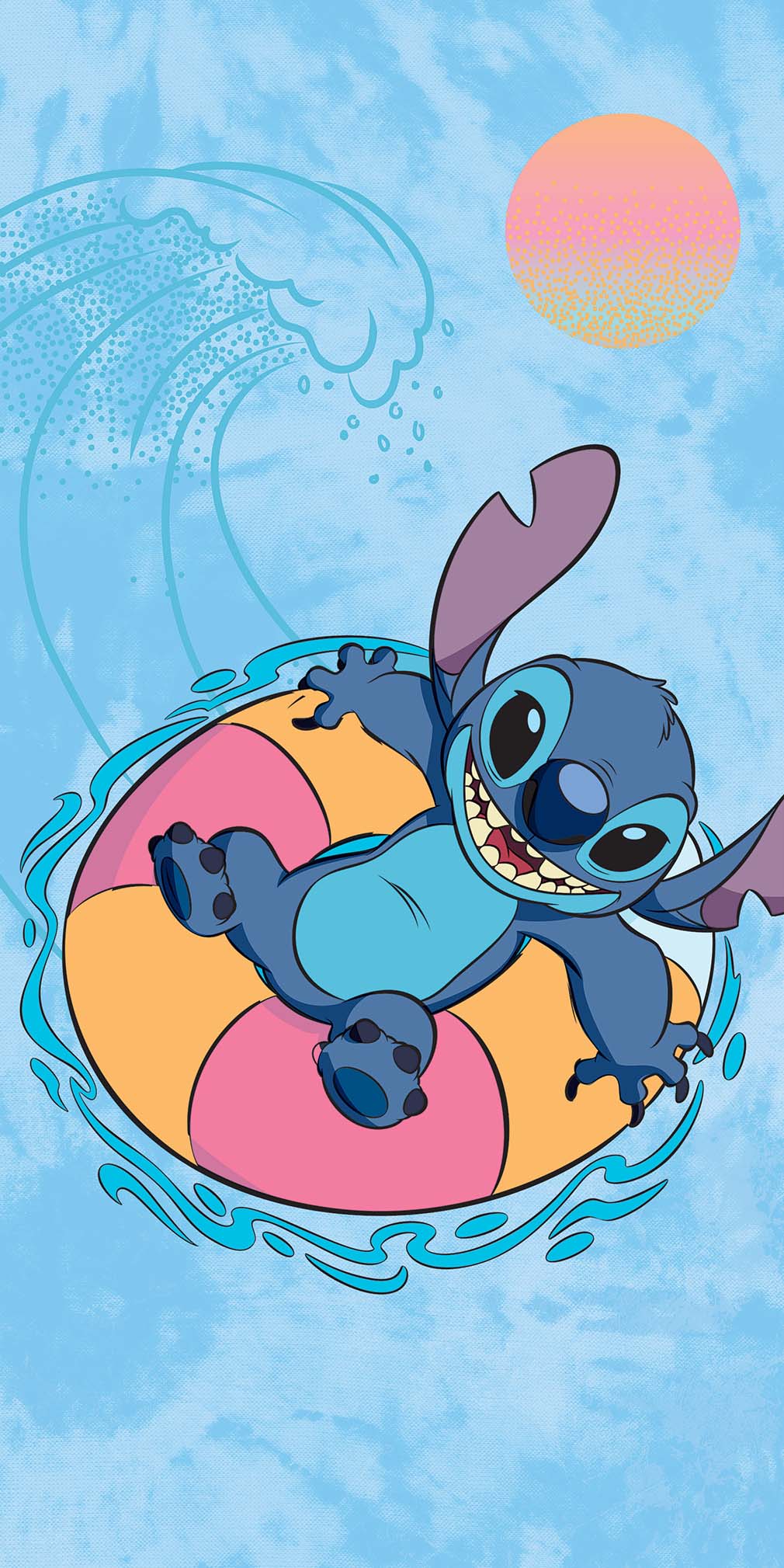 Lilo & Stitch Handtuch Pool Float Stitch