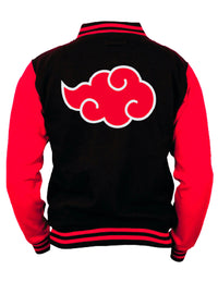 Naruto Collegejacke Akastuki Cloud