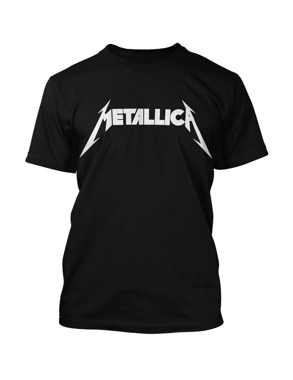 Metallica T-Shirt Classic Logo Premium Carbon Finish