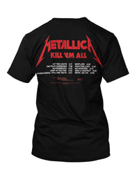 Metallica T-Shirt Kill 'Em All Tracks