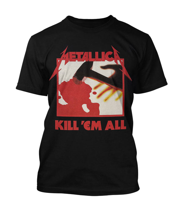 Metallica T-Shirt Kill 'Em All Tracks