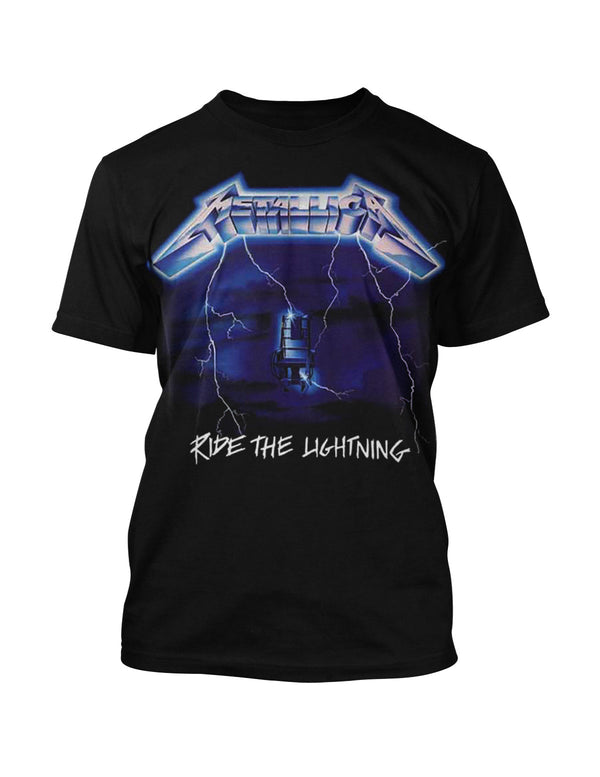 Metallica T-Shirt Ride The Lightning Tracks