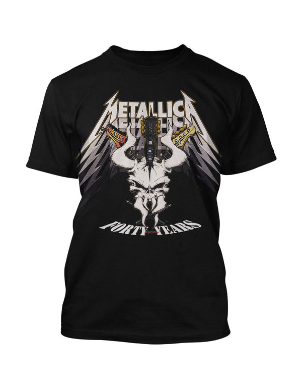 Metallica T-Shirt 40th Anniversary Forty Years