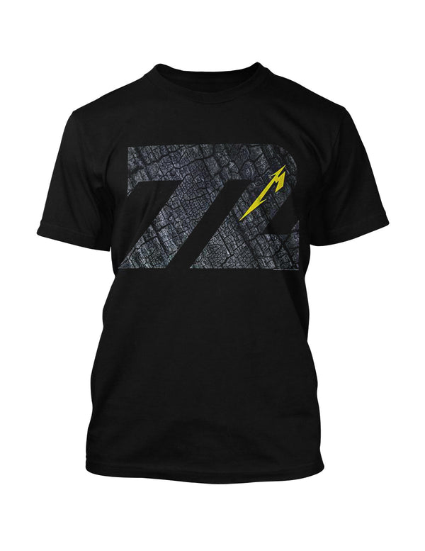 Metallica T-Shirt 72 Seasons Charred Logo