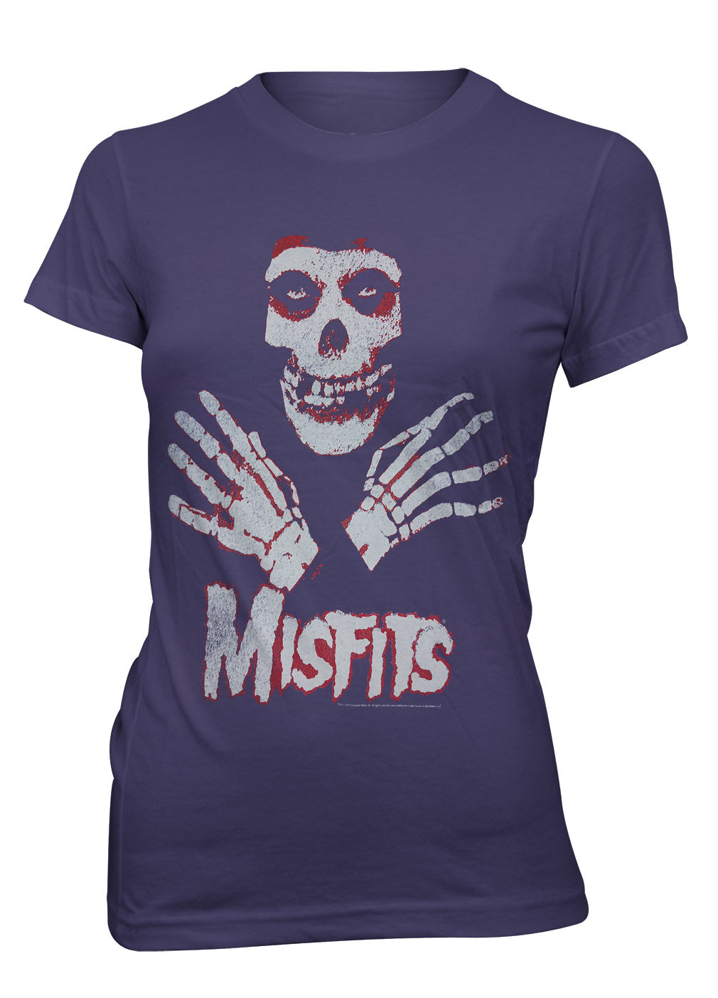 Misfits T-Shirt Hands Purple