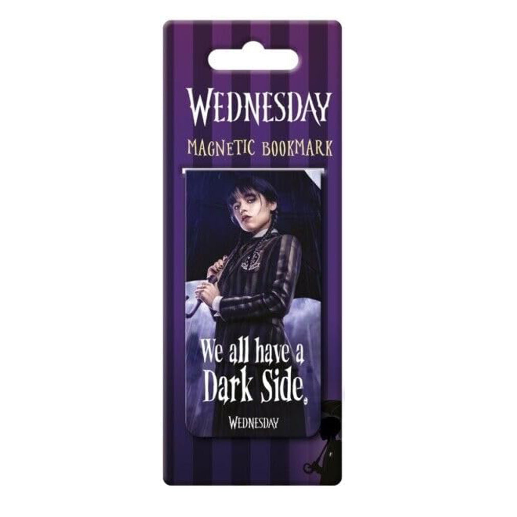 Wednesday Lesezeichen Dark Side Magnetic Bookmark