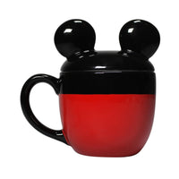 Micky Maus Tasse mit Deckel Mickey Mouse Ears