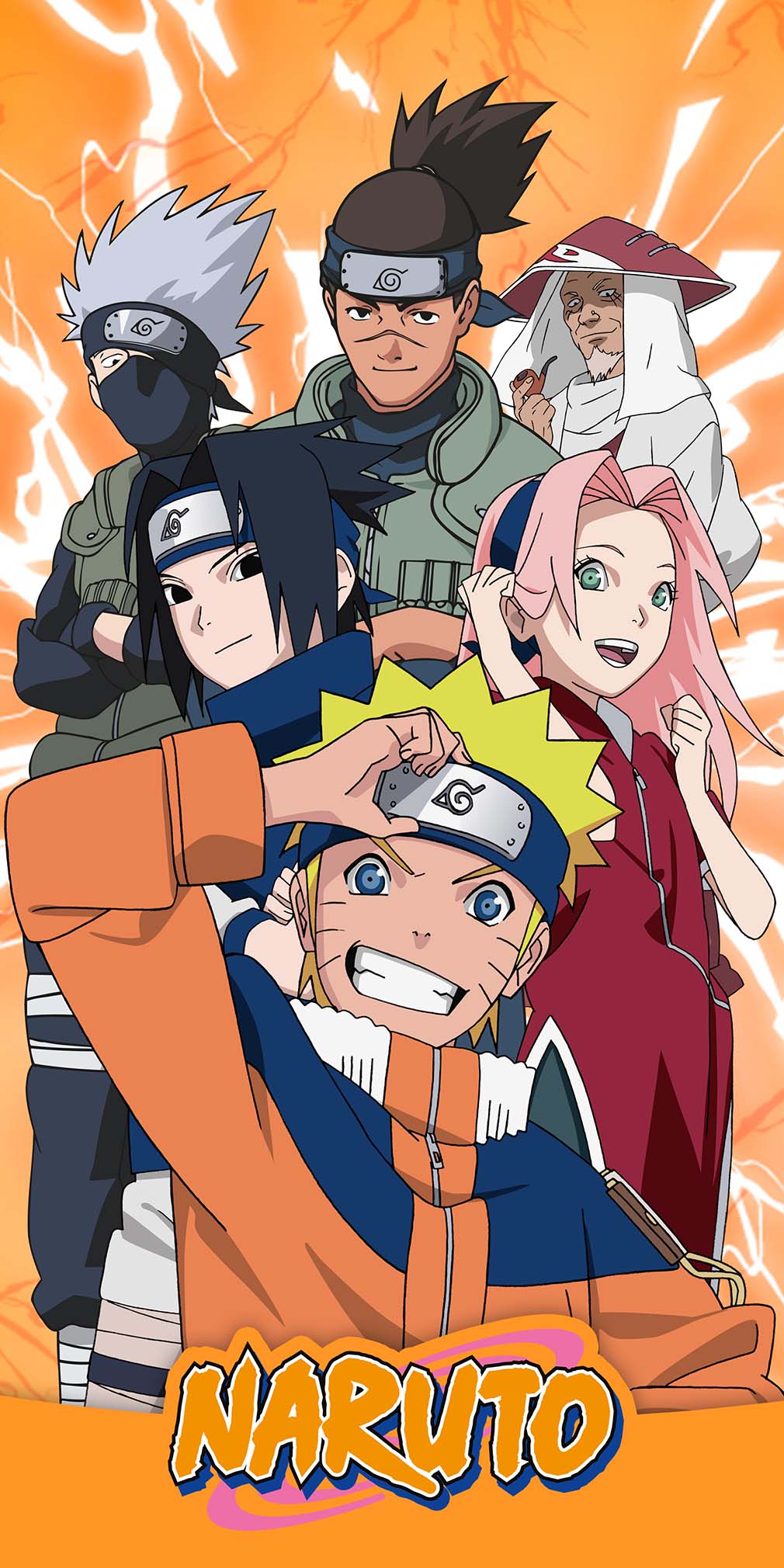 Naruto Handtuch Characters