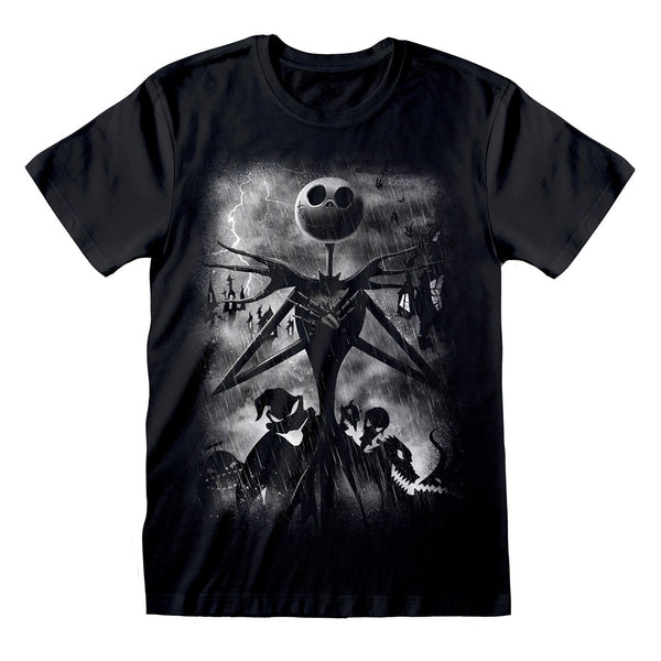 The Nightmare Before Christmas T-Shirt Stormy Skies