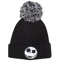 The Nightmare Before Christmas Mütze Jack Face Badge Beanie