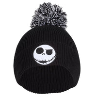 The Nightmare Before Christmas Mütze Jack Face Badge Beanie