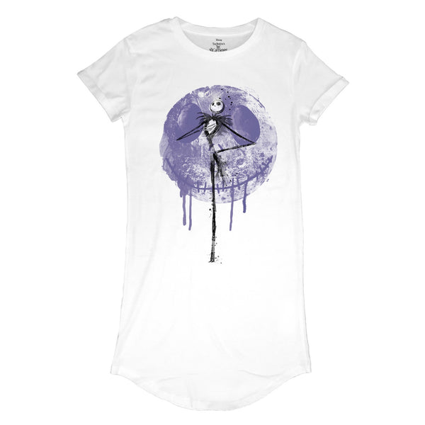 The Nightmare Before Christmas T-Shirt Moon Drip Longshirt