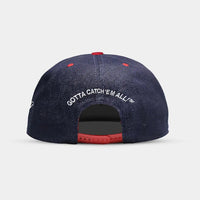 Pokémon Snapback Cap Pokéball Denim