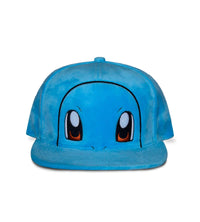 Pokémon Snapback Cap Schiggy Squirtle Eyes Plush