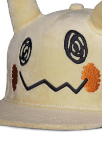 Pokémon Snapback Cap Mimigma Mimikyu Plush Face