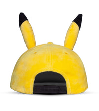 Pokémon Snapback Cap Happy Pikachu Plush Face