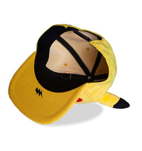 Pokémon Snapback Cap Happy Pikachu Plush Face