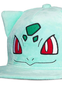 Pokémon Snapback Cap Bulbasaur Plush Bisasam