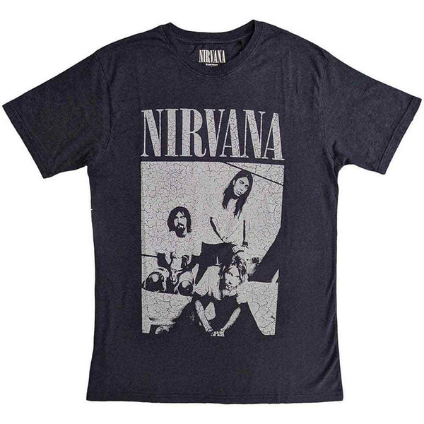Nirvana T-Shirt Sitting Distressed