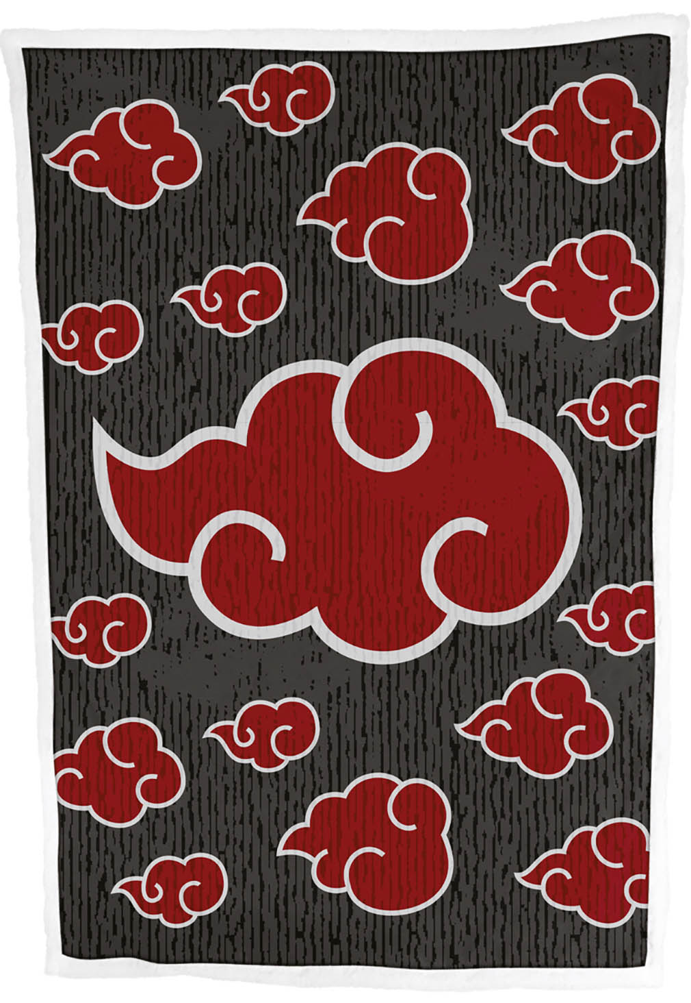 Naruto Decke Akatsuki Cloud Sherpa Blanket