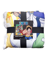 One Piece Decke Celebration Sherpa Blanket