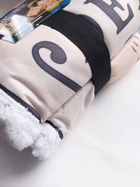 One Piece Decke Wanted Luffy Sherpa Blanket