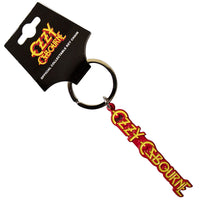 Ozzy Osbourne Schlüsselanhänger Red & Yellow Logo Keyring