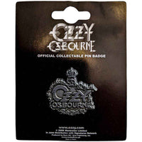 Ozzy Osbourne Anstecknadel Crest Logo Pin Badge