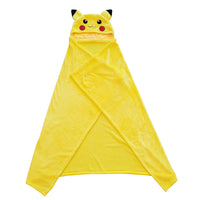 Pokémon Decke Pikachu mit Kapuze