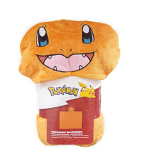 Pokémon Decke Charmander Glumanda mit Kapuze