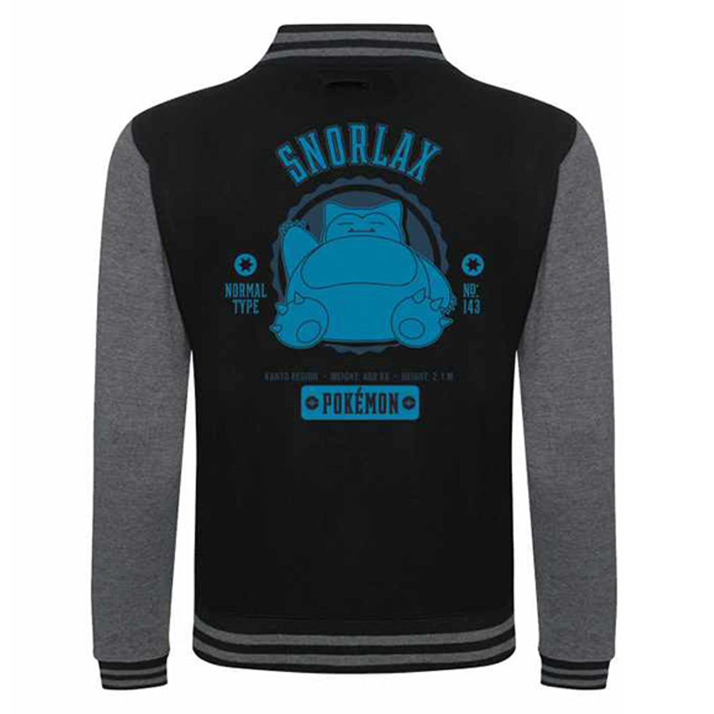 Pokémon Collegejacke Snorlax Relaxo Varsity