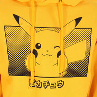Pokémon Kapuzenpullover Pikachu Katakana