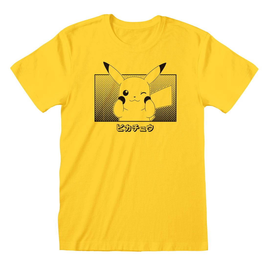 Pokémon T-Shirt Pikachu Katakana