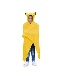 Pokémon Decke Pikachu mit Kapuze