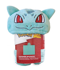 Pokémon Decke Bulbasaur Bisasam mit Kapuze