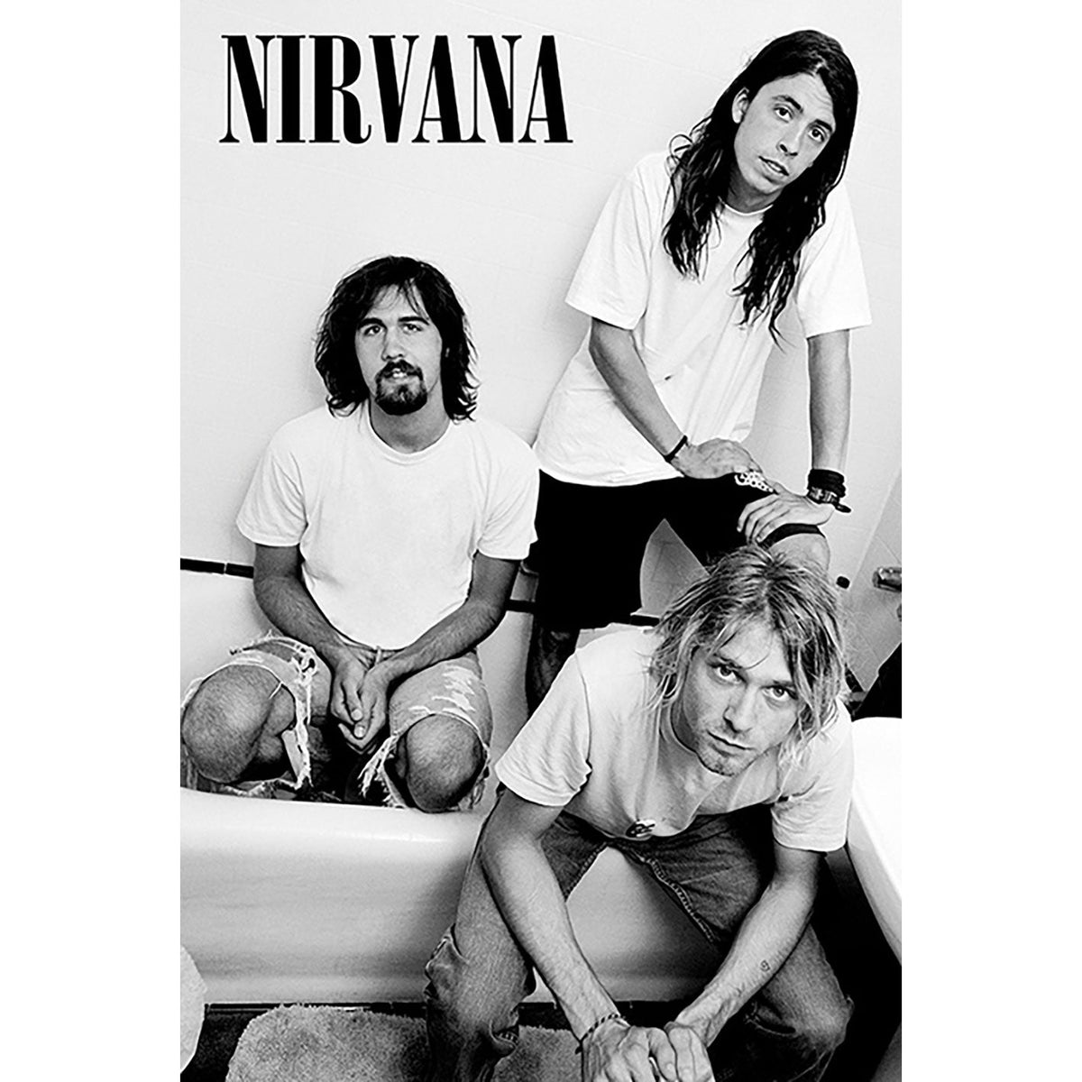Nirvana Poster Bathroom