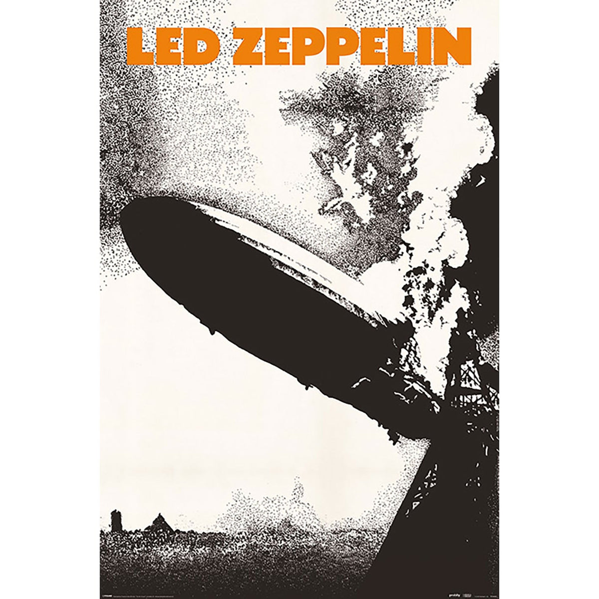 Led Zeppelin Poster Led Zeppelin I Album Cover