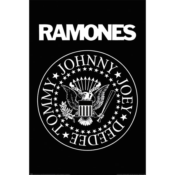 Ramones Poster Crest Logo
