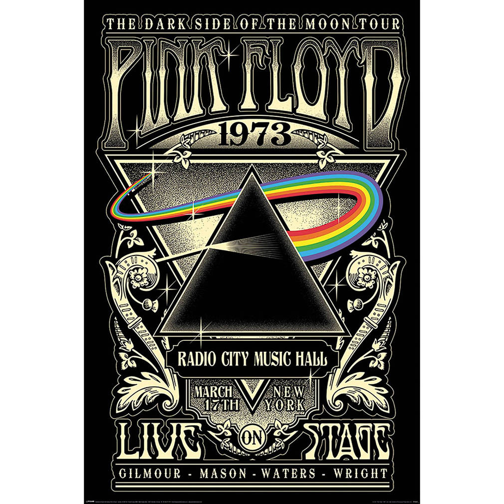 Pink Floyd Poster 1973