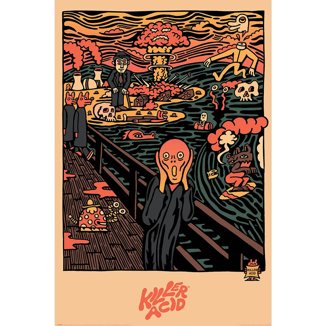 Killer Acid Poster Scream