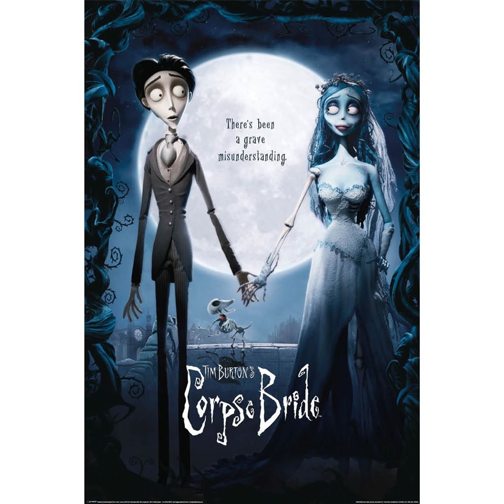 Corpse Bride Poster Emily & Victor