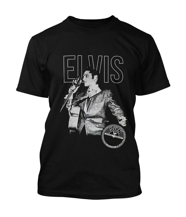 Elvis Presley T-Shirt Live Portrait