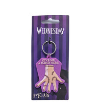 Wednesday Schlüsselanhänger Give Me A Hand Keyring