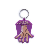 Wednesday Schlüsselanhänger Give Me A Hand Keyring