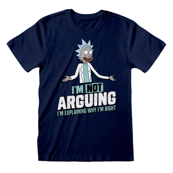Rick And Morty T-Shirt Not Arguing