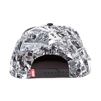 Marvel Comics Snapback Cap Classic Red And White Logo