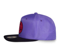 Naruto Shippuden Snapback Cap Sasuke Lila